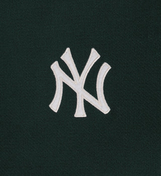 Yankees Serif Varsity Jacket - Forest/White