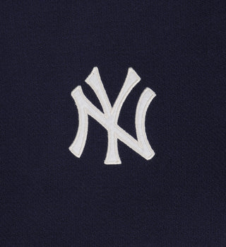 Yankees Serif Varsity Jacket - Navy/White