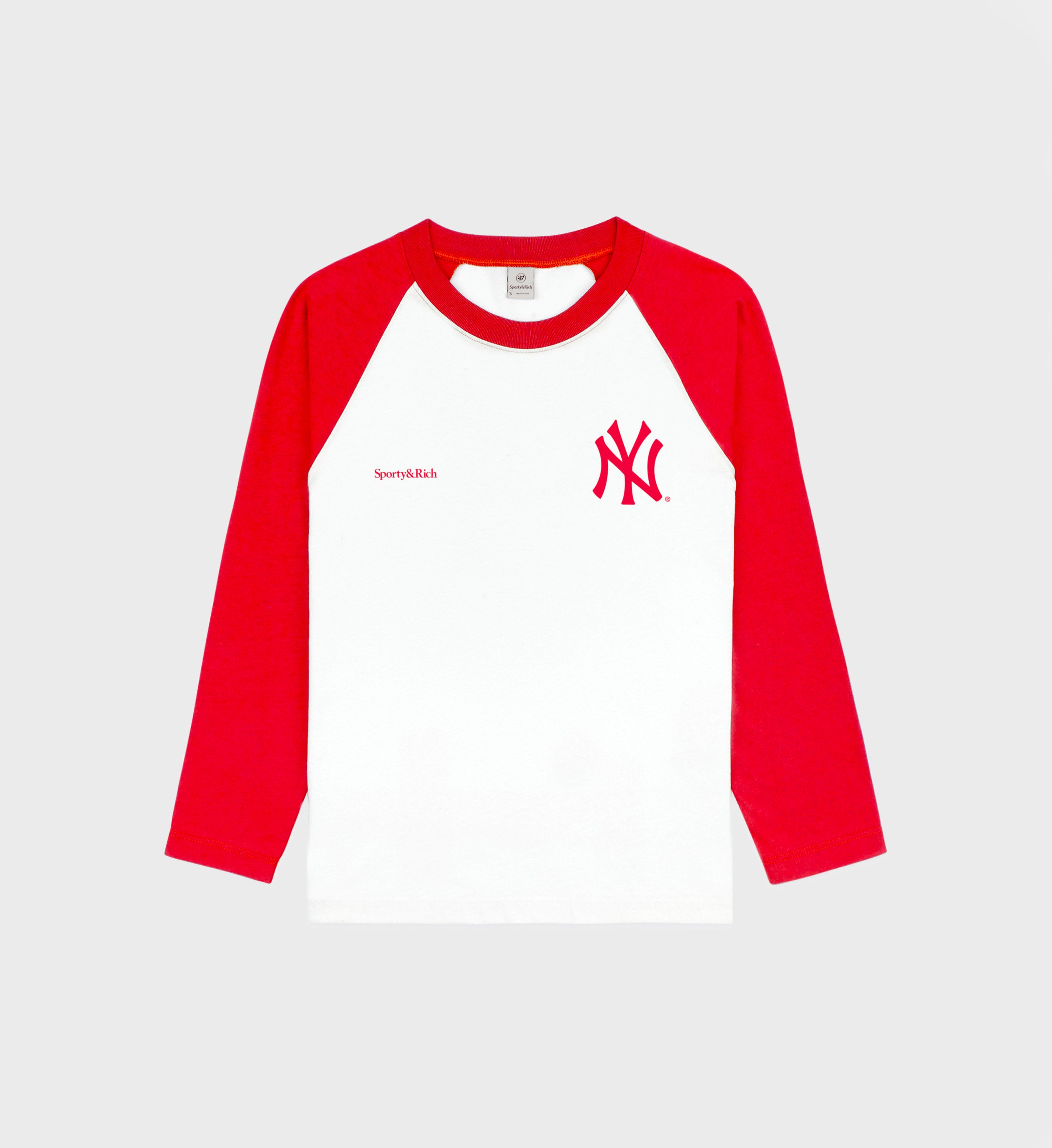 Raglan Fashion Yankees Button Down Jersey Yankees Serif Baseball