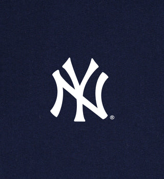 Yankees Serif Crewneck - Navy/White