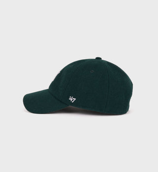 Yankees Serif Wool Hat - Forest