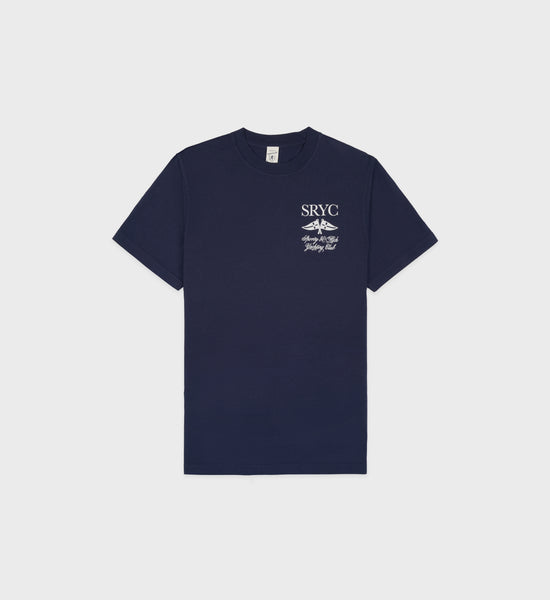 Yatch Club T-Shirt - Navy/White