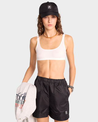 Short en nylon Running Woman - Noir/Blanc