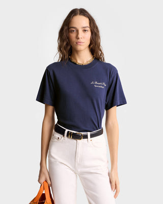 Faubourg T-Shirt - Navy/White