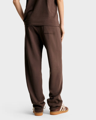 Bristol Crest 100th Sweatpant - Chocolate/Cream