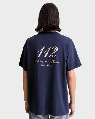 Faubourg T-Shirt - Navy/White