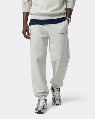 Beverly Script Sweatpant - Heather Gray