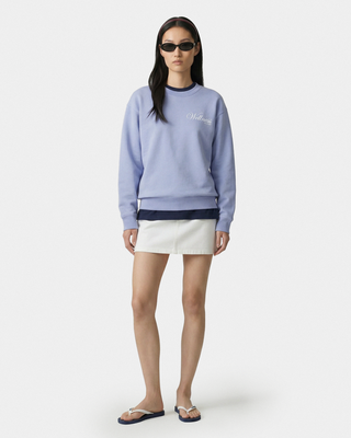 Avenue Crewneck - Periwinkle