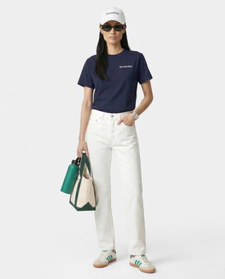 Play Tennis T-Shirt - Navy/White