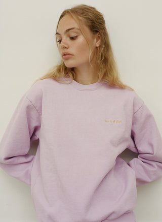 Classic Logo Crewneck- Lilac