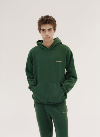 Classic Logo Hoodie - Forest Green