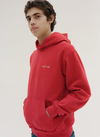 Classic Logo Hoodie - Red