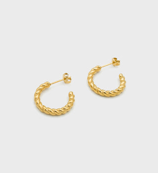 Twisted Hoop Earring