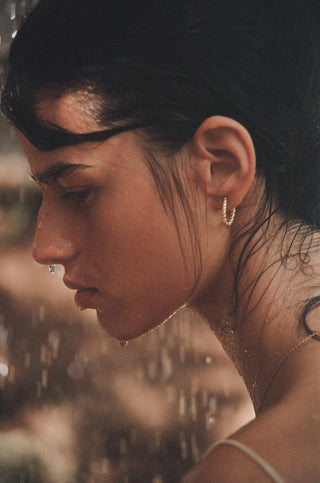 Twisted Hoop Earring