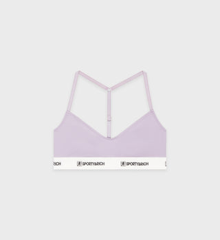 80s Runner Sports Bralette - Faded Lilac