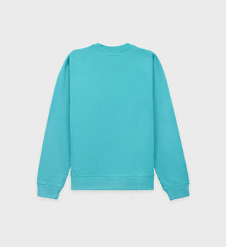 80s Tennis Club Crewneck - Teal