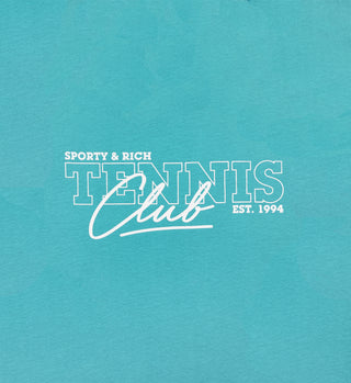 80s Tennis Club Crewneck - Teal