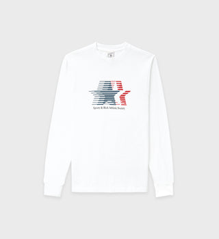Athletic Society Longsleeve - White