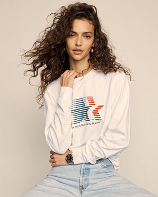 Athletic Society Longsleeve - White