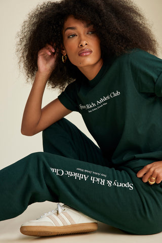 Athletic Club T-Shirt - Forest