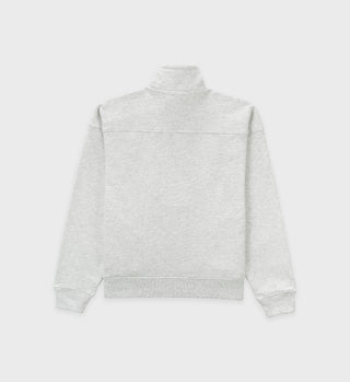 Athletic Group Flag Quarter Zip - Heather Gray