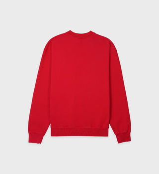 Ball Game Crewneck - Sports Red