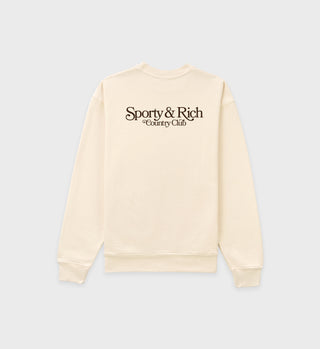 Bardot Country Club Crewneck - Cream