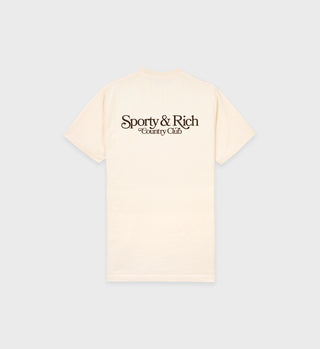 Bardot Country Club T-Shirt - Cream