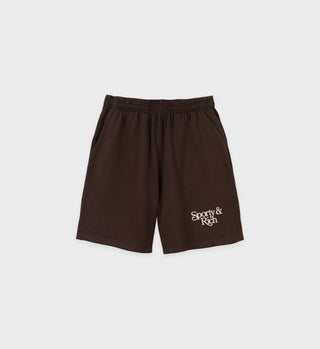 Bardot Gym Short - Chocolate