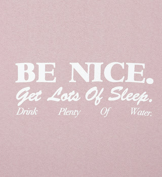 Be Nice Crewneck - Fondant