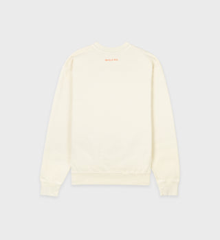 Be Nice Crewneck - Milk