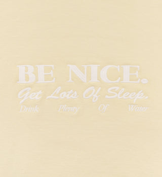 Be Nice Crewneck - Yellow
