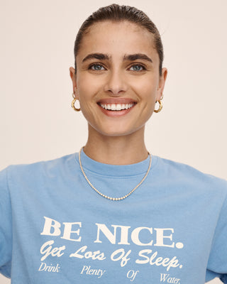 Be Nice T Shirt - Juniper