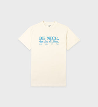 Be Nice T Shirt - Milk