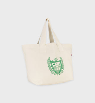 Beverly Hills Tote - Natural/Green