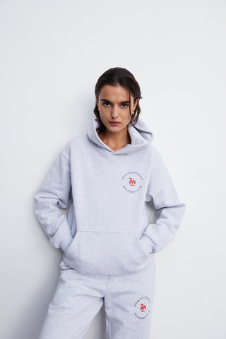 Big Apple Hoodie - Heather Gray