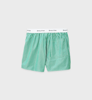 Boxer - Green Striped