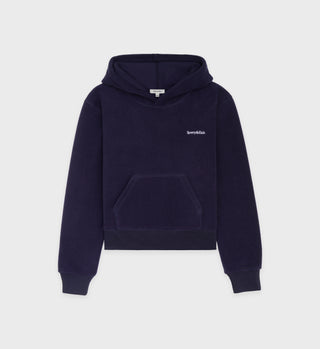 Hooded Polar Sweatshirt - Navy