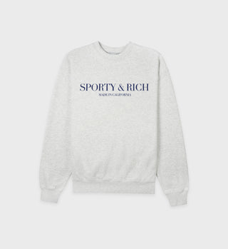 California Crewneck - Heather Gray