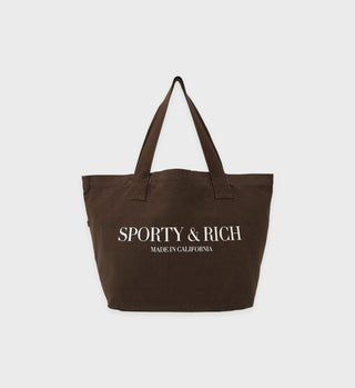 California Tote Bag - Chocolate