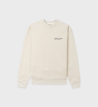 California Crewneck - Heather Oatmeal