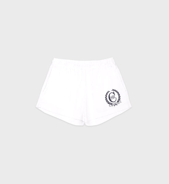 C Crest Disco Short - White/Navy