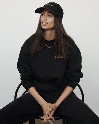 Classic Logo Crewneck - Black