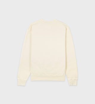 Classic Logo Crewneck - Milk