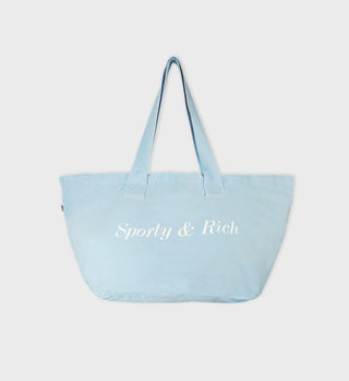 Classic Logo Tote - Baby Blue