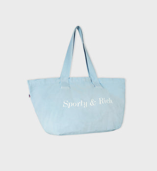 Classic Logo Tote - Baby Blue