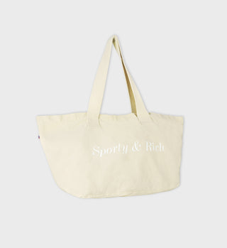 Classic Logo Tote - Cream