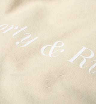 Classic Logo Tote - Cream