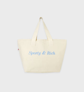 Classic Logo Tote - Natural