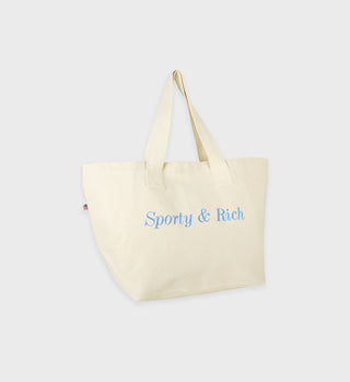 Classic Logo Tote - Natural